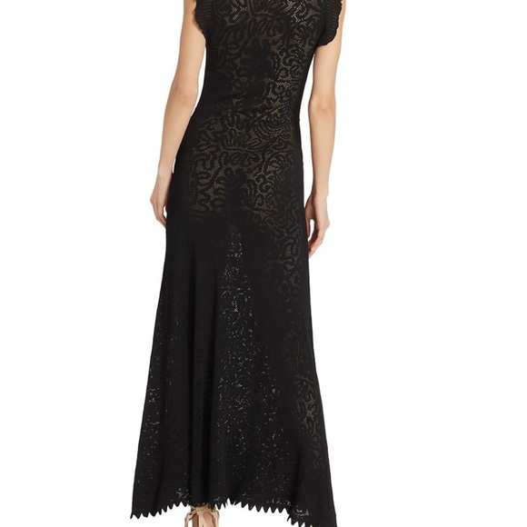 Milo Wavy Lace Sheer Maxi Dress - Picture 2 of 8